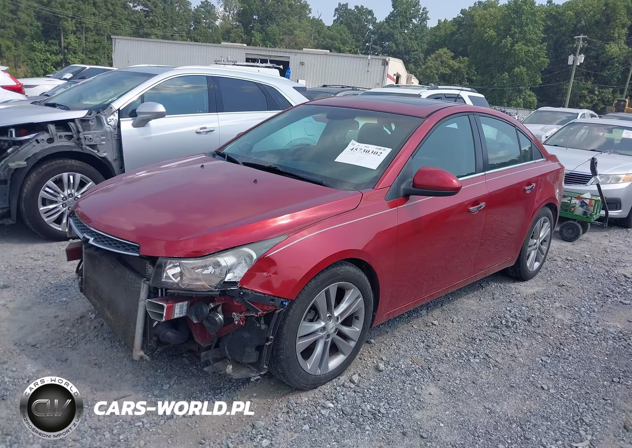 2011 Chevrolet Cruze Ltz VIN:1G1PH5S94B7140877 - 2