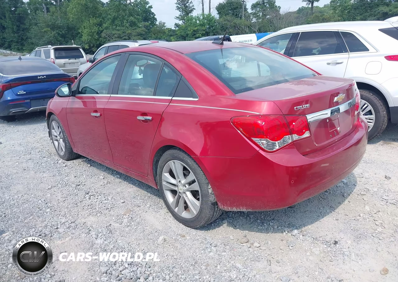 2011 Chevrolet Cruze Ltz VIN:1G1PH5S94B7140877 - 3