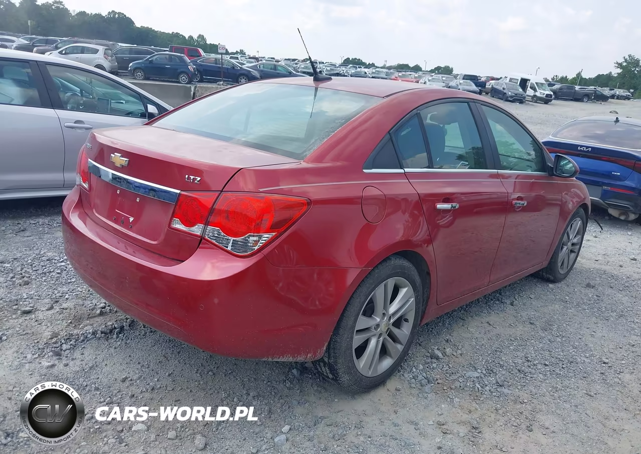 2011 Chevrolet Cruze Ltz VIN:1G1PH5S94B7140877 - 4