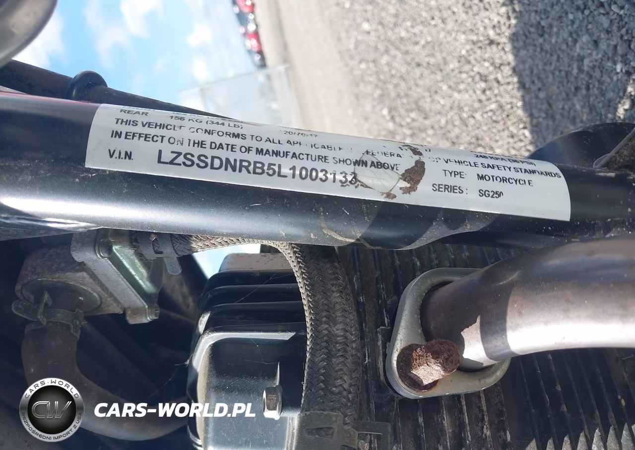 2020 Zongshen Zs250 VIN:LZSSDNRB5L1003133 - 10
