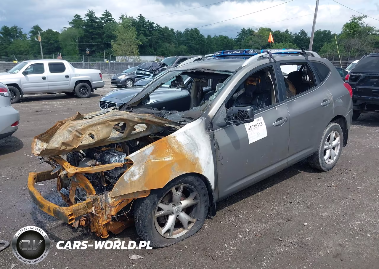 2009 Nissan Rogue Sl VIN:JN8AS58V19W170460 - 2