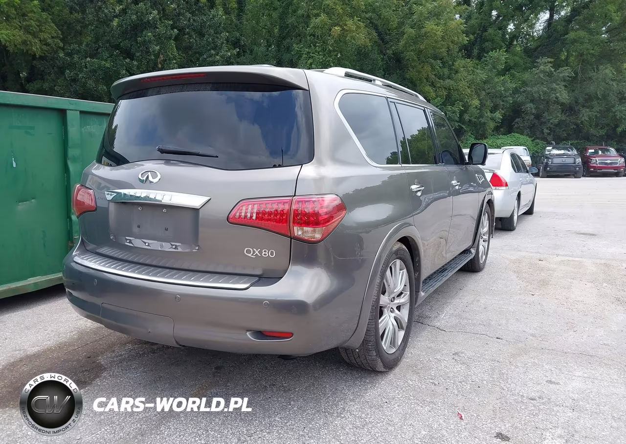 2014 Infiniti Qx80 VIN:JN8AZ2NC1E9351306 - 4