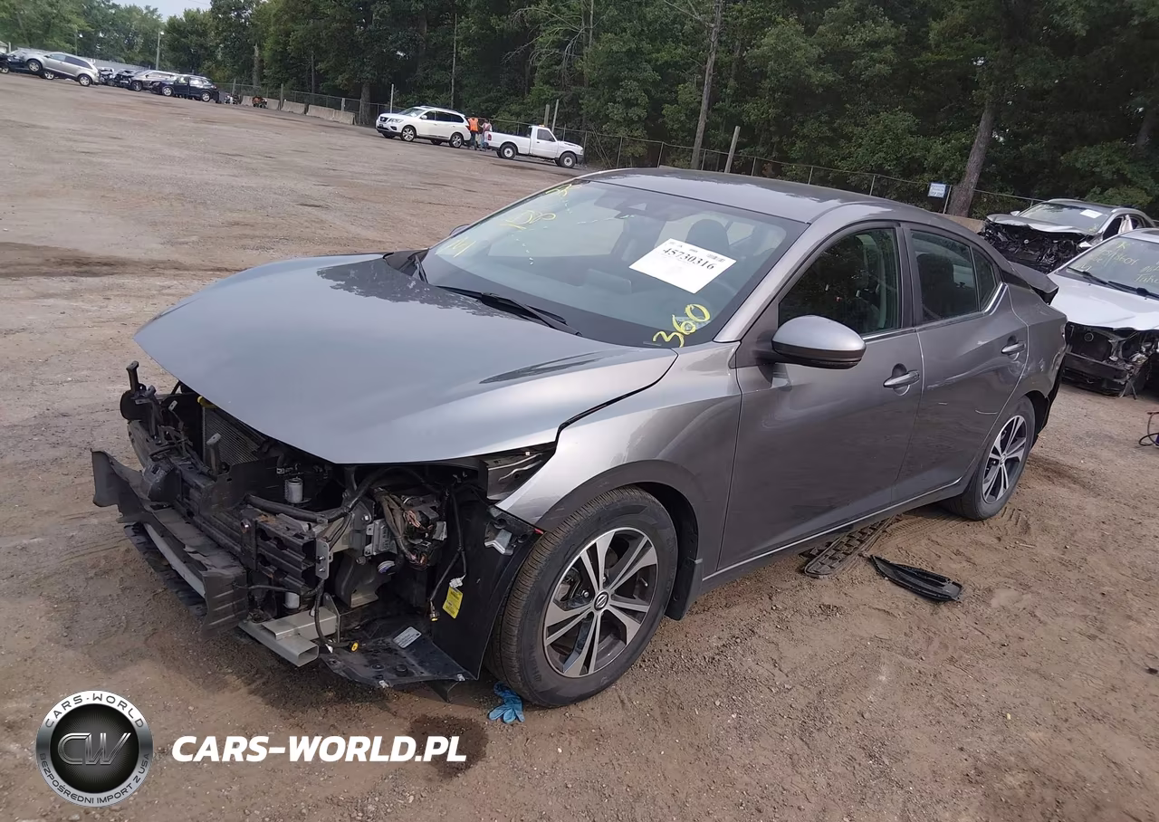 2020 Nissan Sentra Sv Xtronic Cvt VIN:3N1AB8CVXLY306267 - 2
