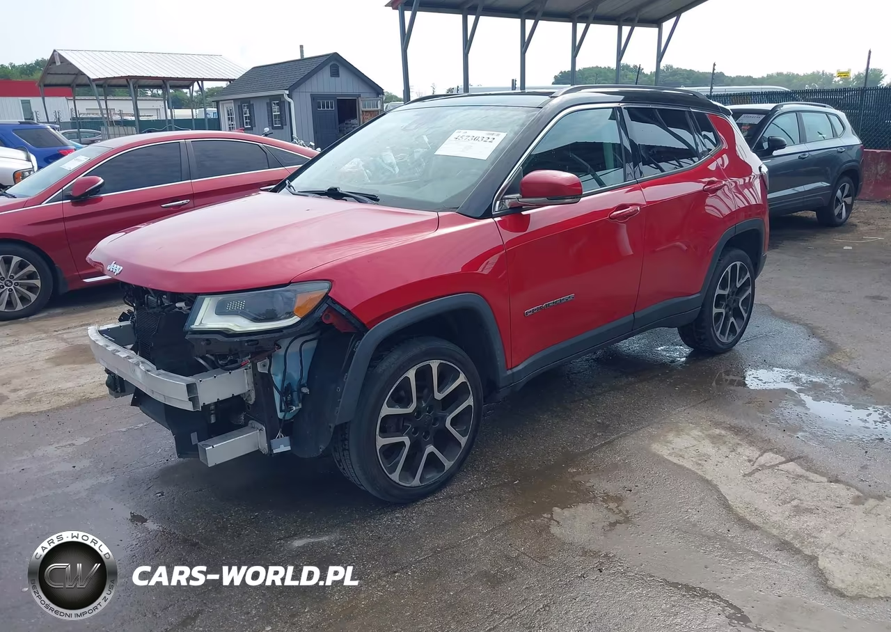 2018 Jeep Compass Limited 4X4 VIN:3C4NJDCB0JT101597 - 2