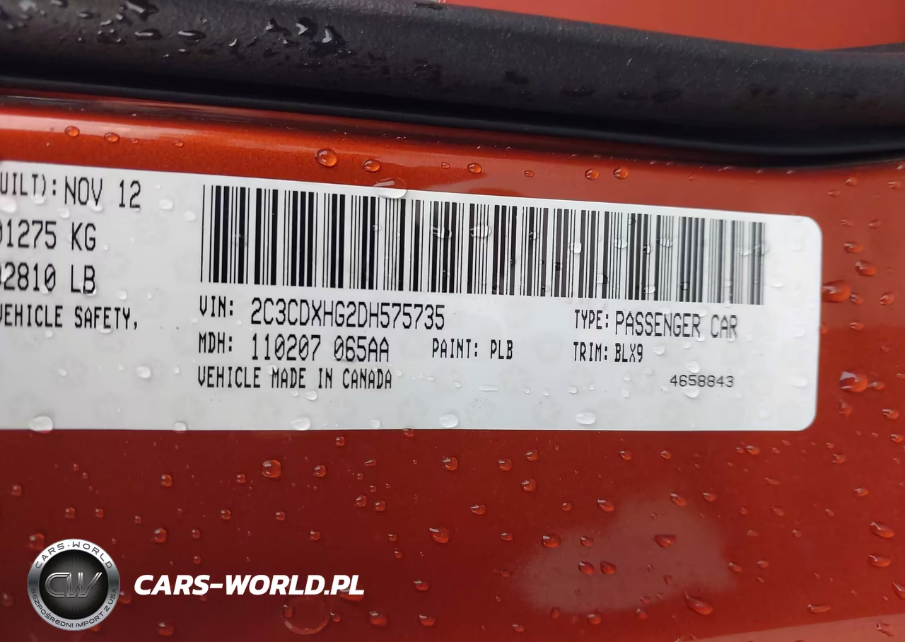 2013 Dodge Charger Sxt Plus VIN:2C3CDXHG2DH575735 - 9