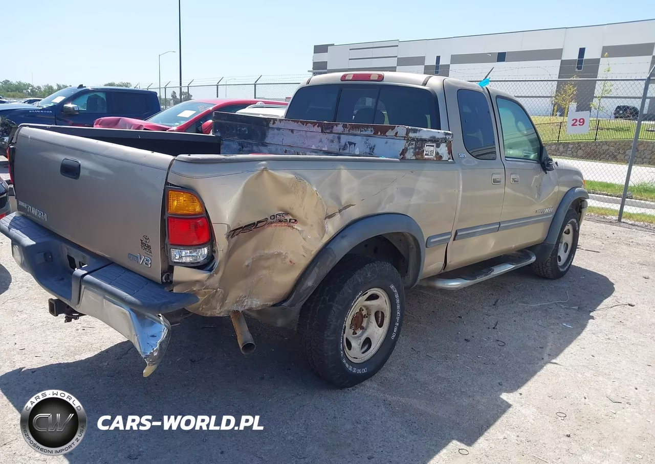 2001 Toyota Tundra Sr5 V8 VIN:5TBRT34141S183316 - 4