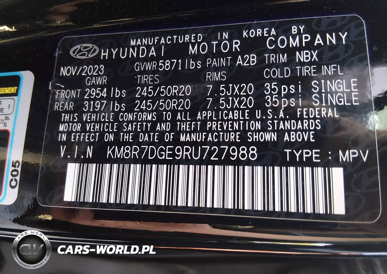 2024 Hyundai Palisade Calligraphy VIN:KM8R7DGE9RU727988 - 9
