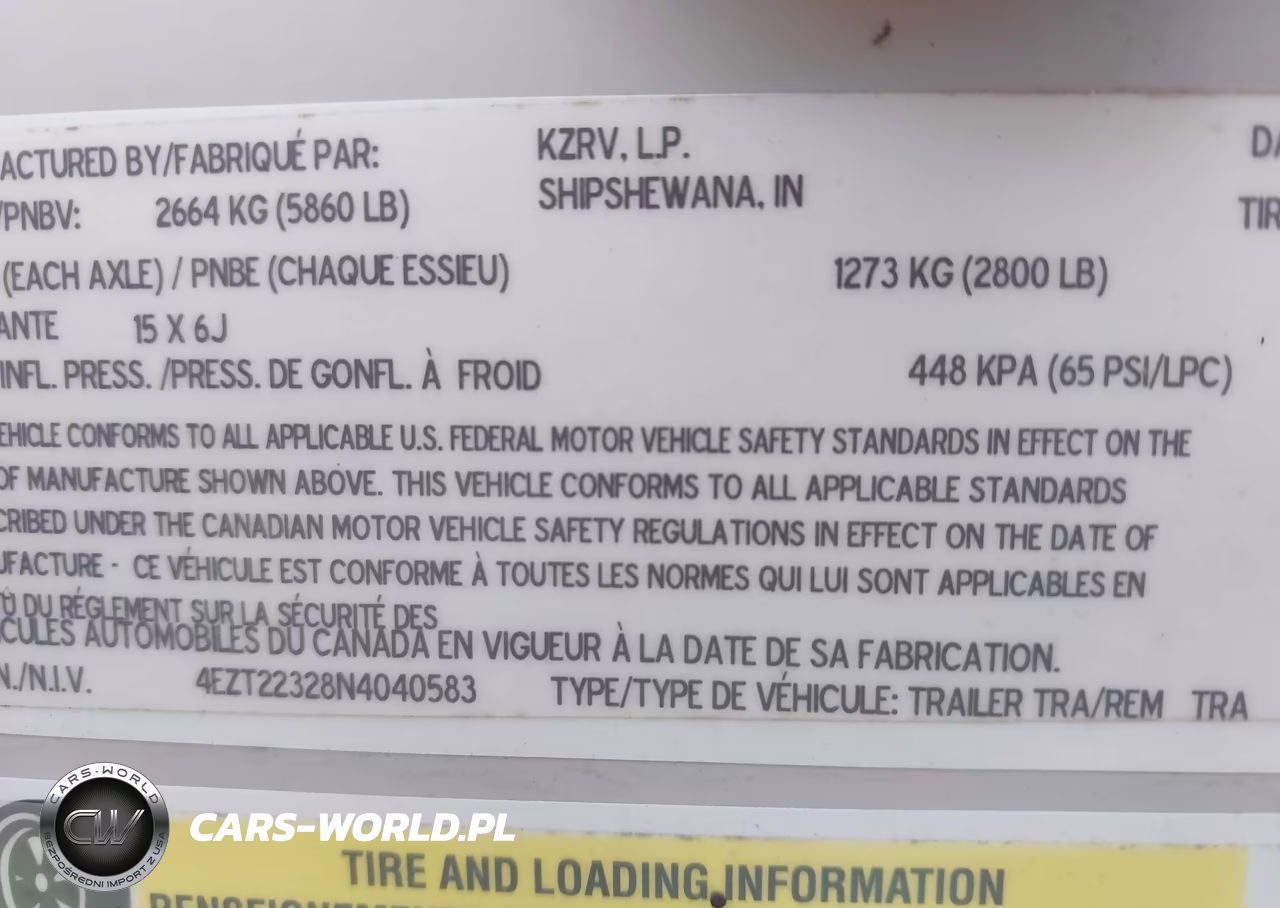 2022 K-Z Inc Venture VIN:4EZT22328N4040583 - 9