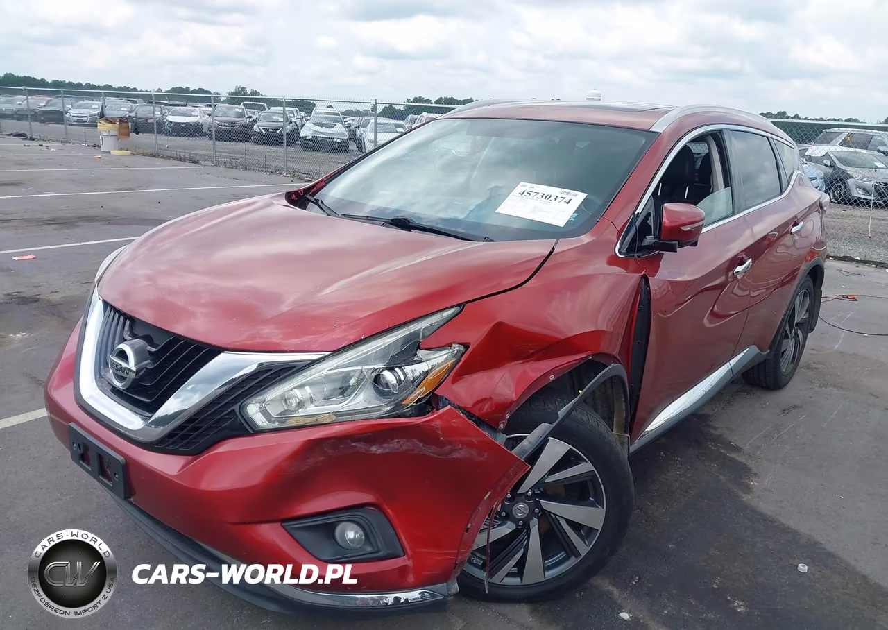 2015 Nissan Murano Platinum VIN:5N1AZ2MGXFN208536 - 2