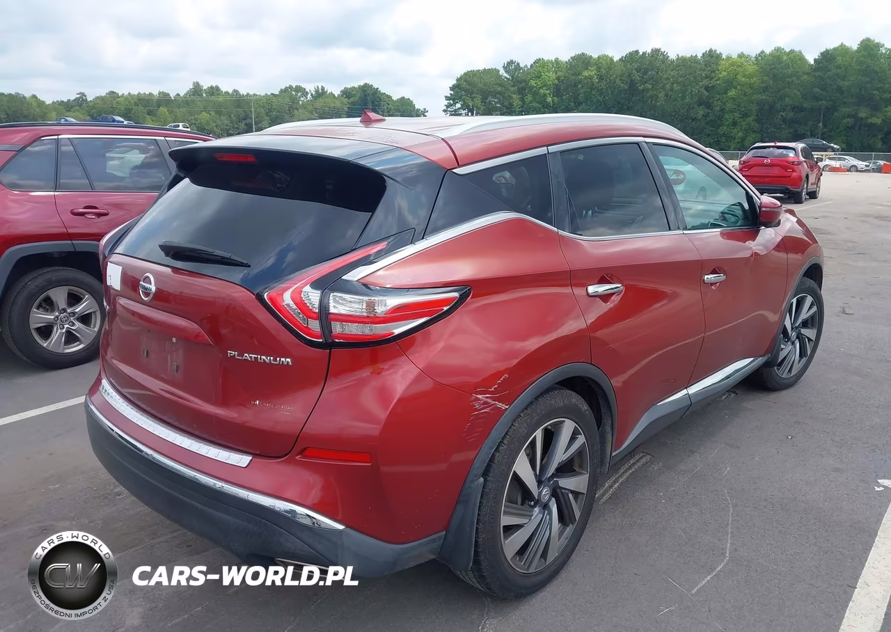 2015 Nissan Murano Platinum VIN:5N1AZ2MGXFN208536 - 4