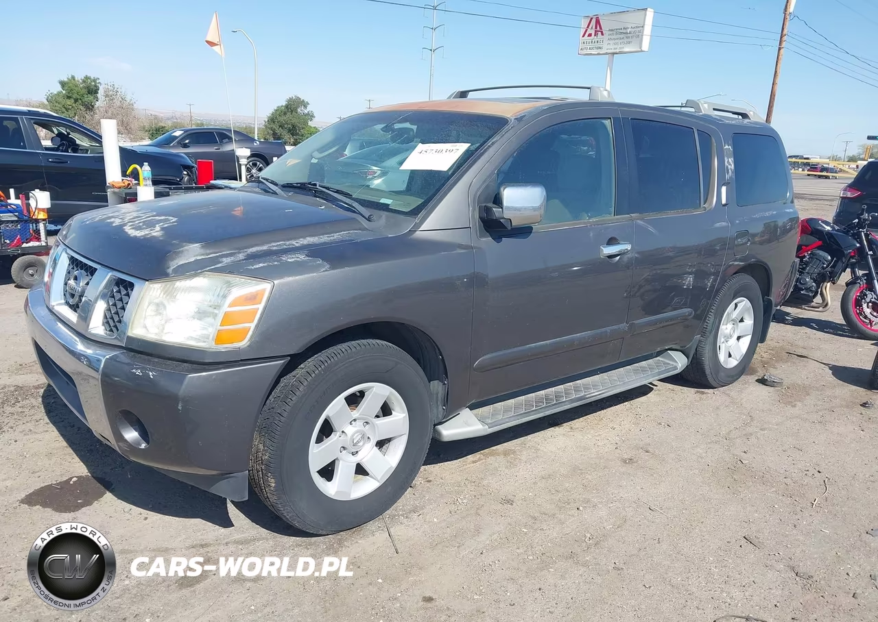 2004 Nissan Pathfinder Armada Le VIN:5N1AA08A34N712263 - 2