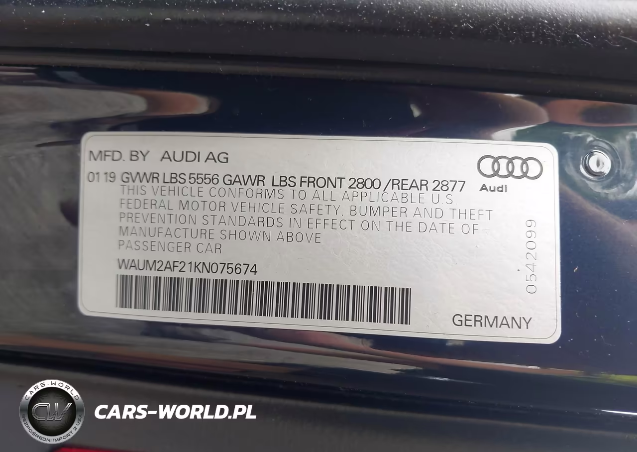 2019 Audi A6 55 Premium VIN:WAUM2AF21KN075674 - 9