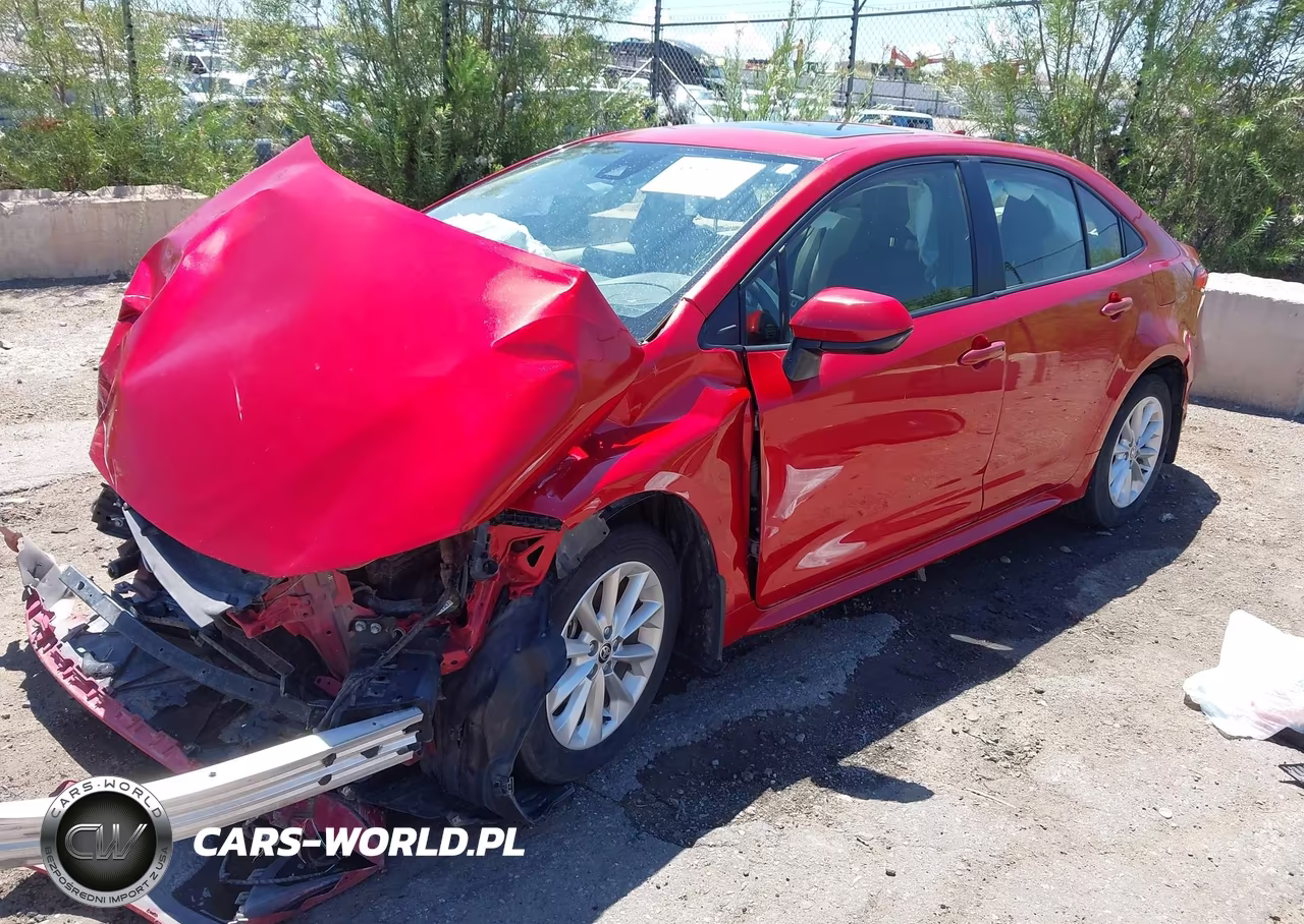 2020 Toyota Corolla Le VIN:JTDHPRAEXLJ037617 - 2