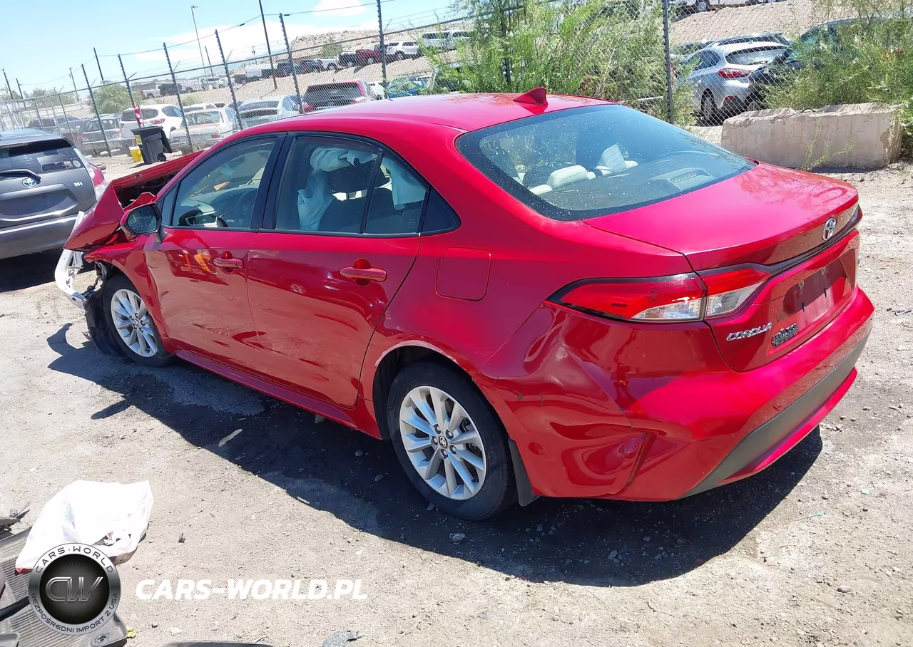 2020 Toyota Corolla Le VIN:JTDHPRAEXLJ037617 - 3