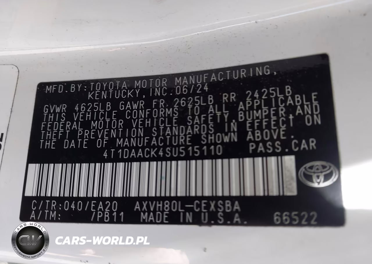 2025 Toyota Camry Se VIN:4T1DAACK4SU515110 - 9