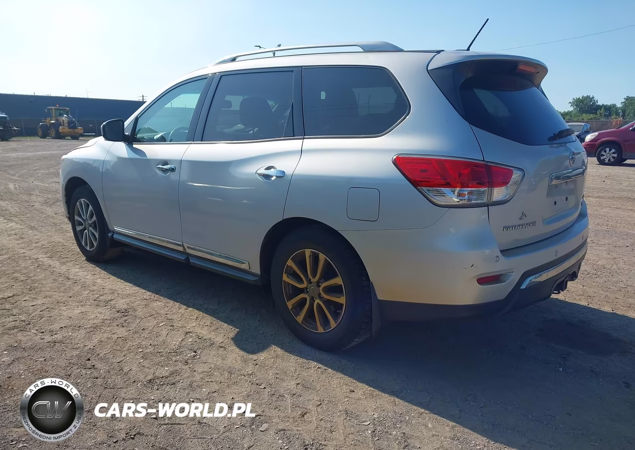 2015 Nissan Pathfinder Sl VIN:5N1AR2MM4FC713179 - 3