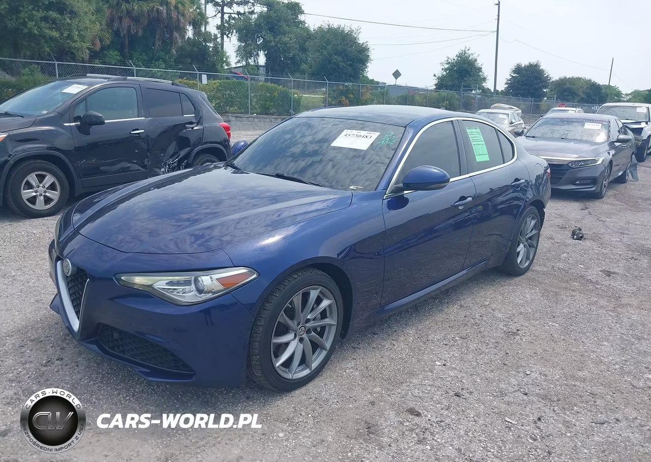 2017 Alfa Romeo Giulia Awd VIN:ZARFAEDNXH7551877 - 2