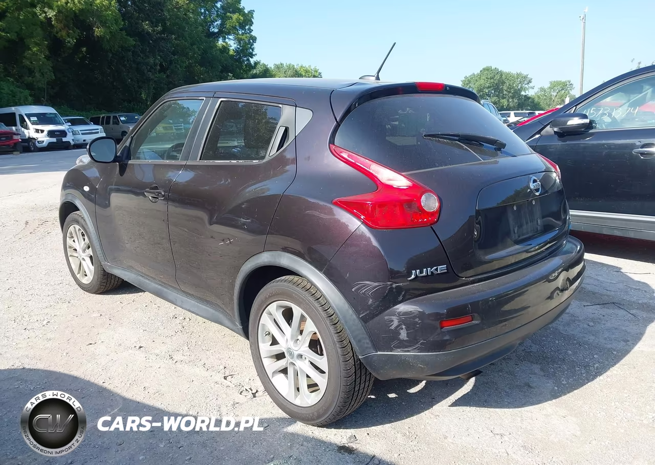 2014 Nissan Juke Sl VIN:JN8AF5MVXET363048 - 3