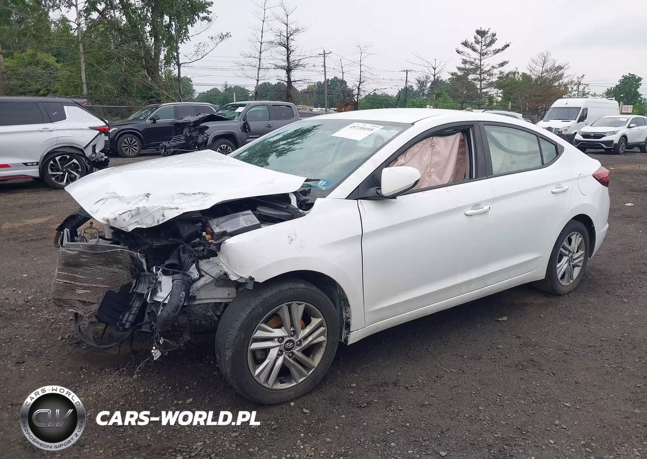 2020 Hyundai Elantra Sel VIN:5NPD84LF5LH582637 - 2