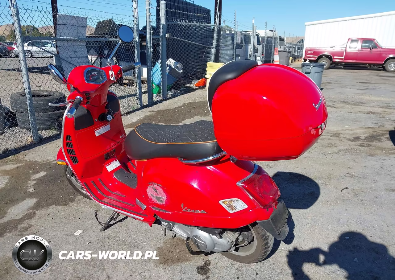 2018 Vespa Gts 300 Super VIN:ZAPMA39L7J5200485 - 3