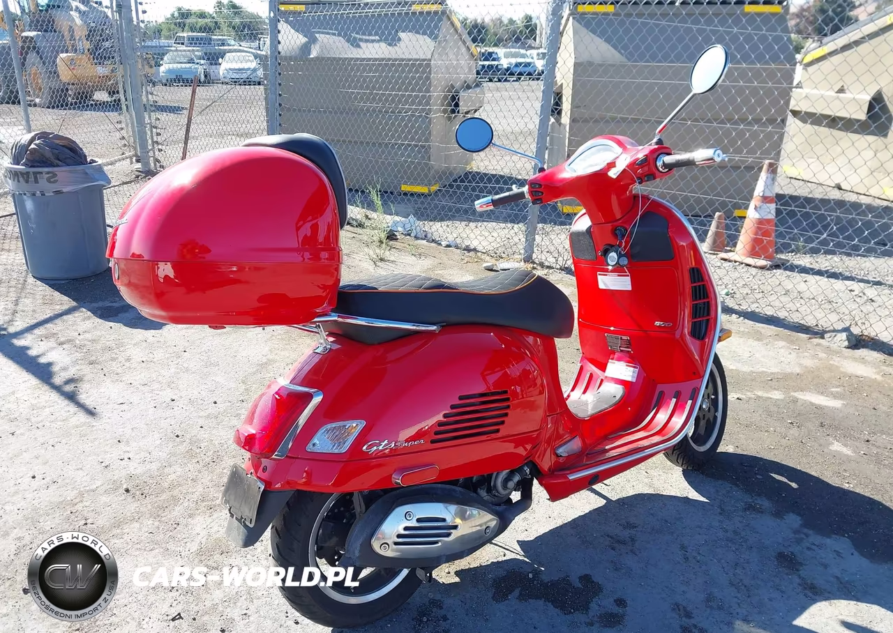 2018 Vespa Gts 300 Super VIN:ZAPMA39L7J5200485 - 4