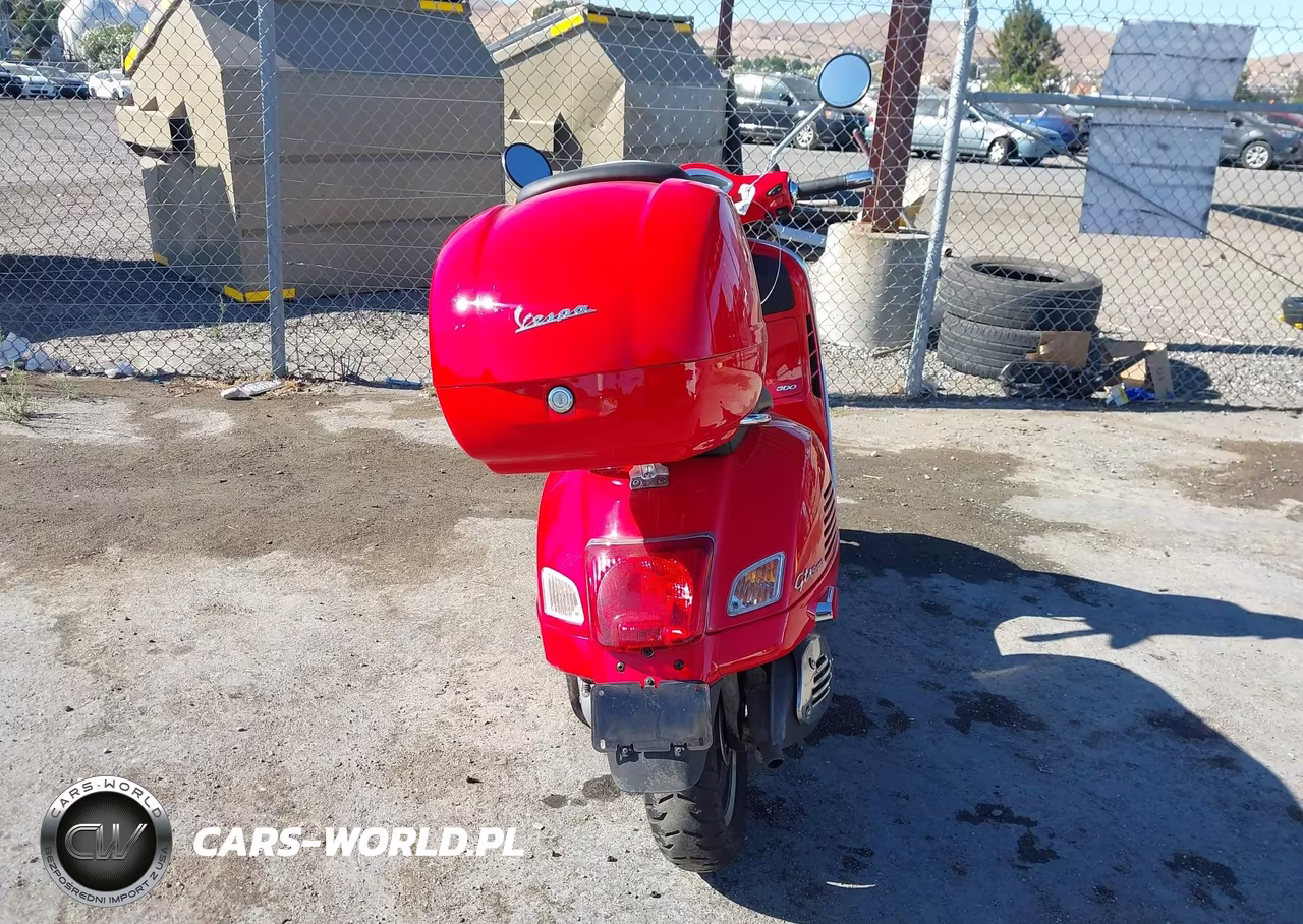 2018 Vespa Gts 300 Super VIN:ZAPMA39L7J5200485 - 6