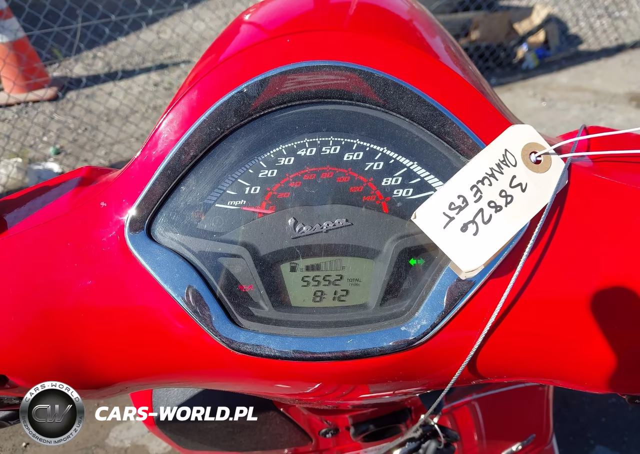 2018 Vespa Gts 300 Super VIN:ZAPMA39L7J5200485 - 7