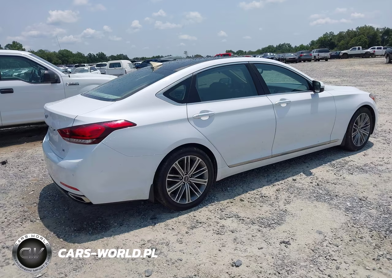 2018 Genesis G80 3.8 VIN:KMHGN4JE9JU224763 - 4