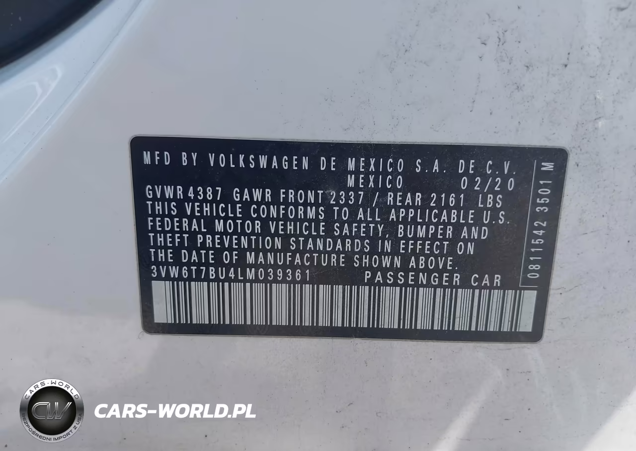 2020 Volkswagen Jetta Gli 2.0T Autobahn-2.0T S VIN:3VW6T7BU4LM039361 - 9