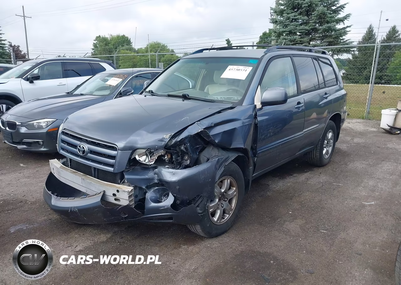 2005 Toyota Highlander VIN:JTEHD21A550037249 - 2