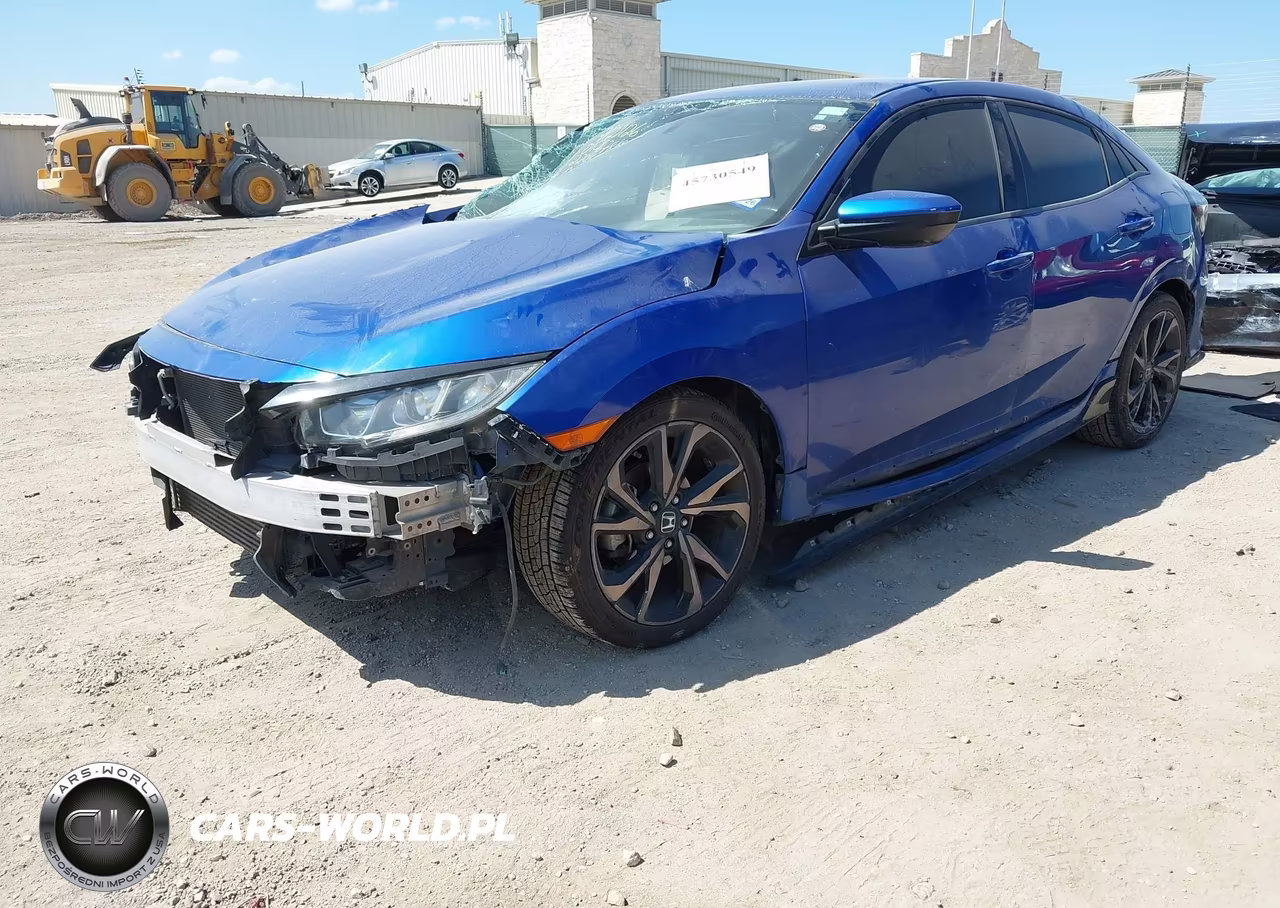 2018 Honda Civic Sport VIN:SHHFK7H42JU229625 - 2