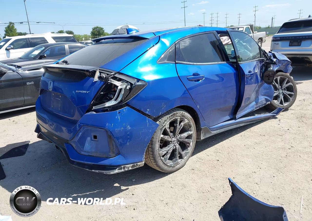 2018 Honda Civic Sport VIN:SHHFK7H42JU229625 - 4