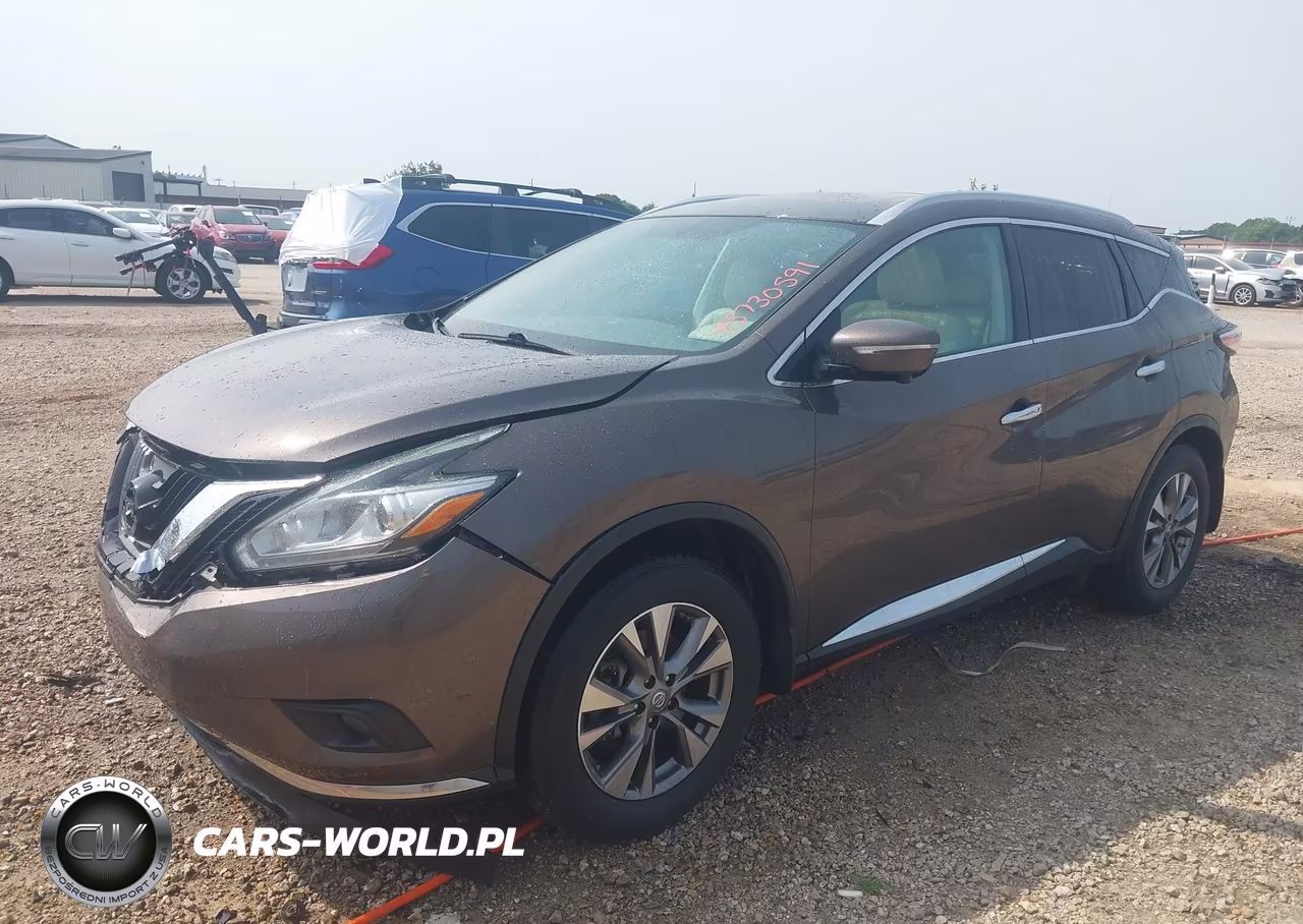 2015 Nissan Murano Sl VIN:5N1AZ2MG4FN242892 - 2