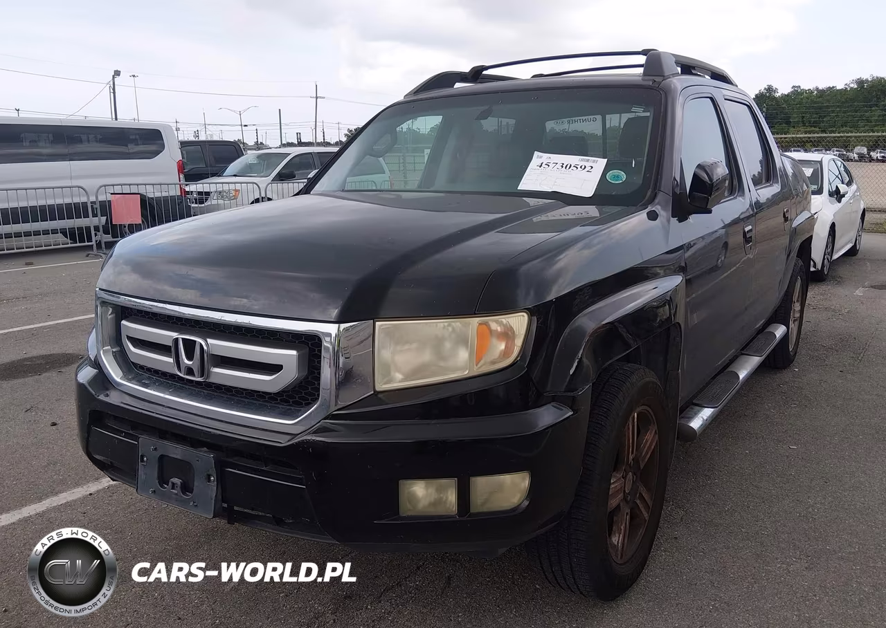 2011 Honda Ridgeline Rtl VIN:5FPYK1F55BB008323 - 2