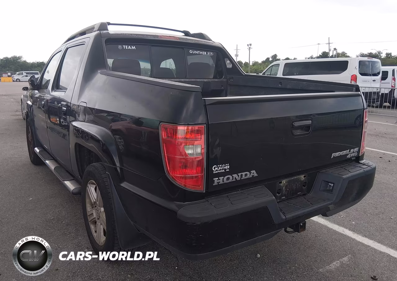 2011 Honda Ridgeline Rtl VIN:5FPYK1F55BB008323 - 3