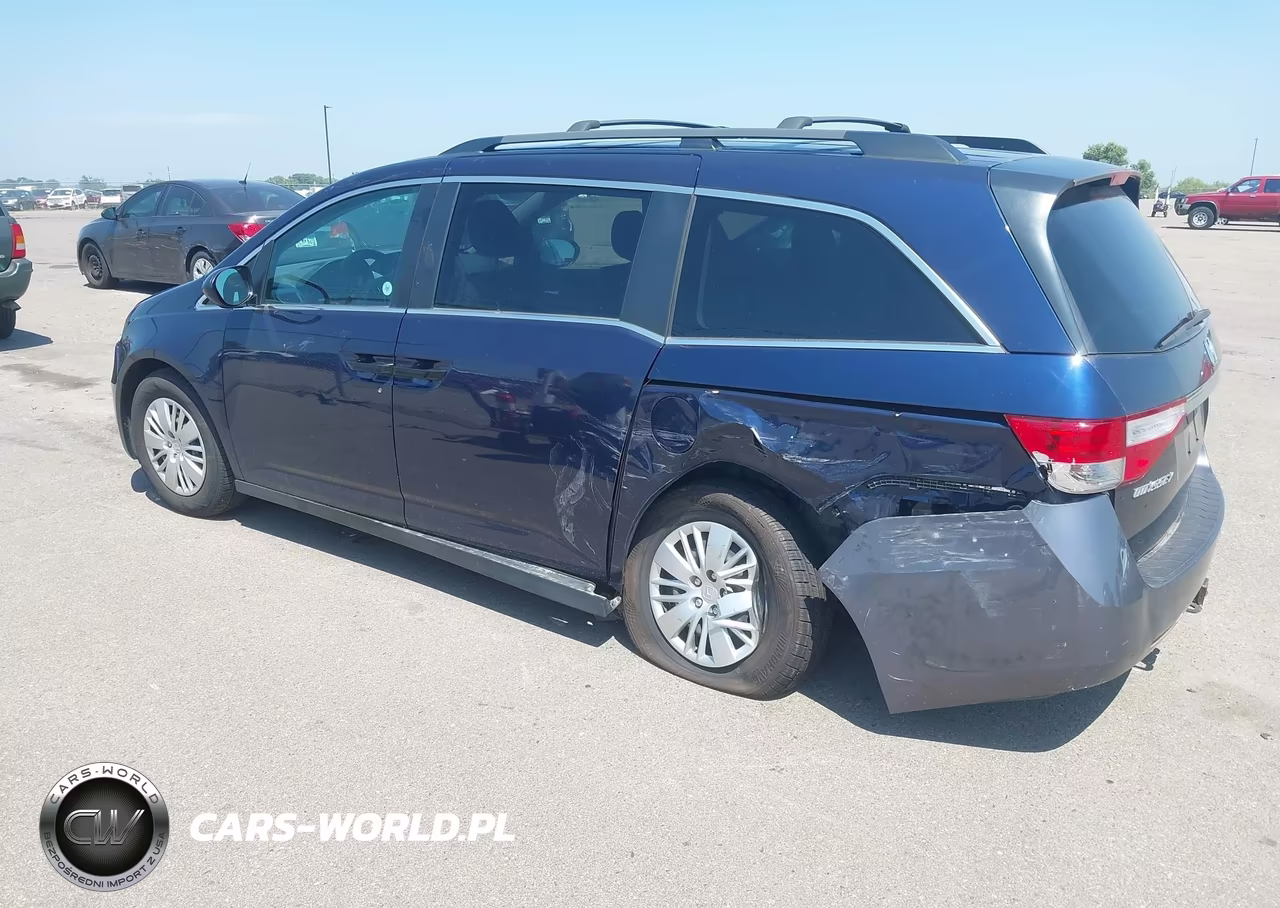 HONDA ODYSSEY LX VIN:5FNRL5H23FB124369 - 3