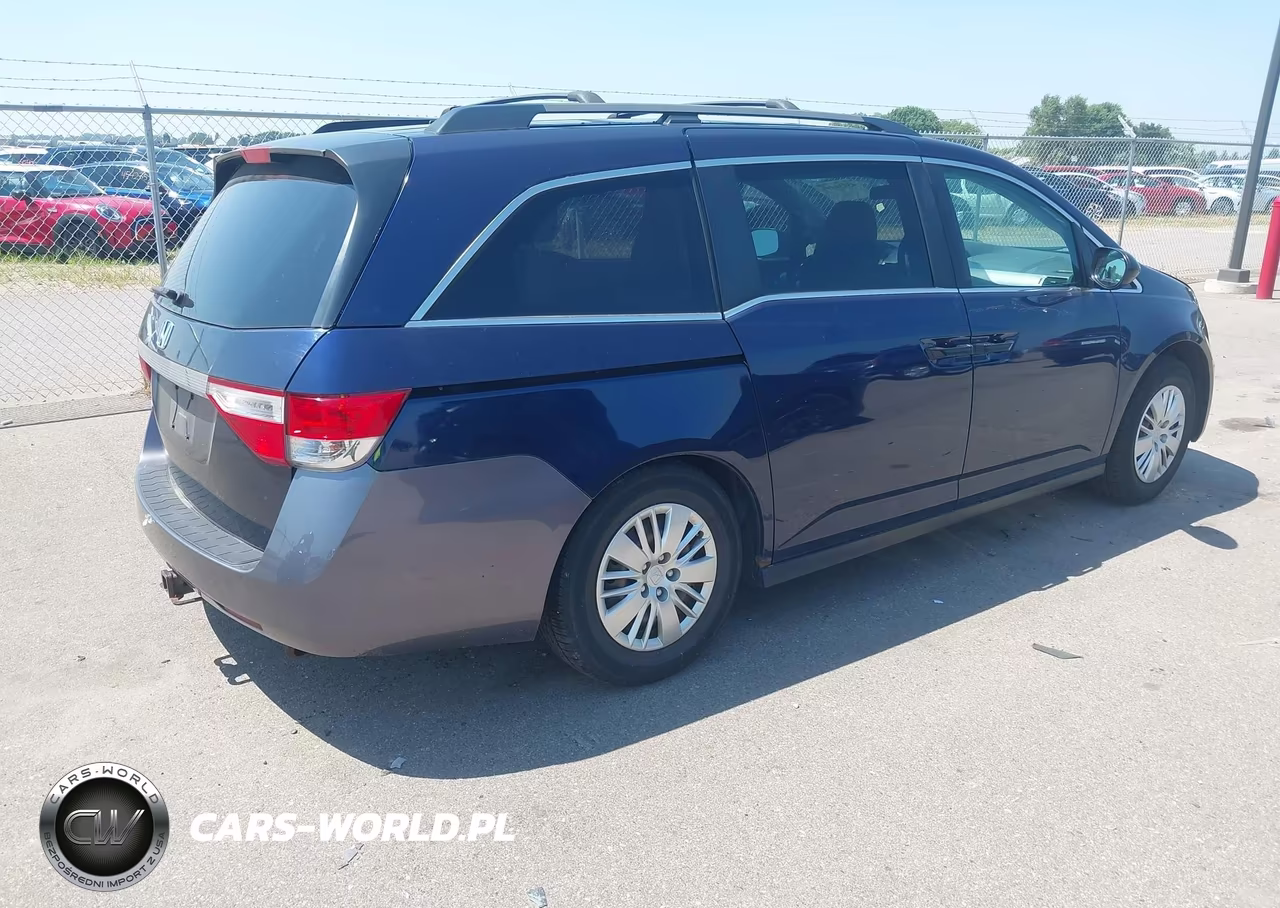 HONDA ODYSSEY LX VIN:5FNRL5H23FB124369 - 4