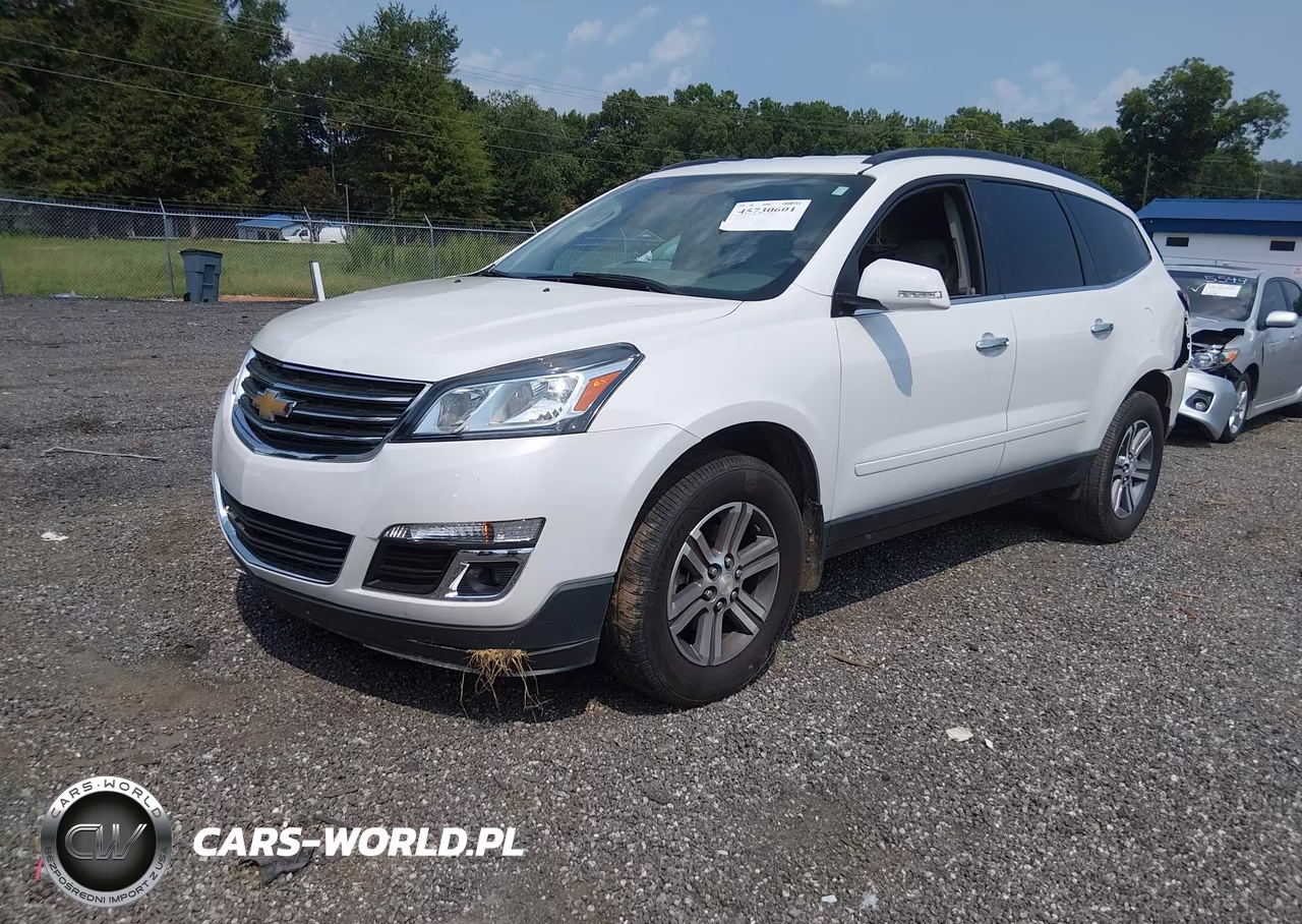 2017 Chevrolet Traverse Lt VIN:1GNKRHKD5HJ337452 - 2