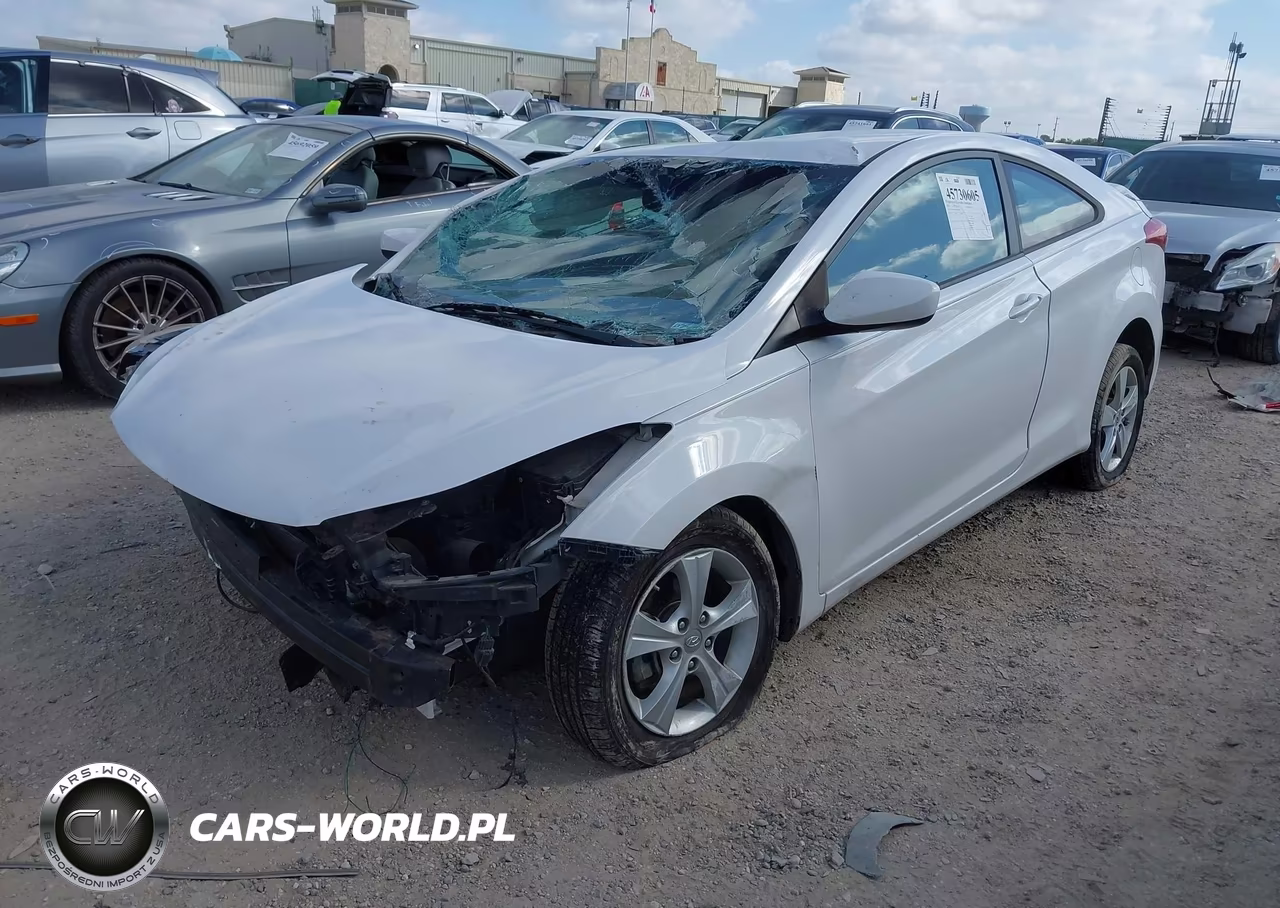 2013 Hyundai Elantra Gs VIN:KMHDH6AE6DU018391 - 2
