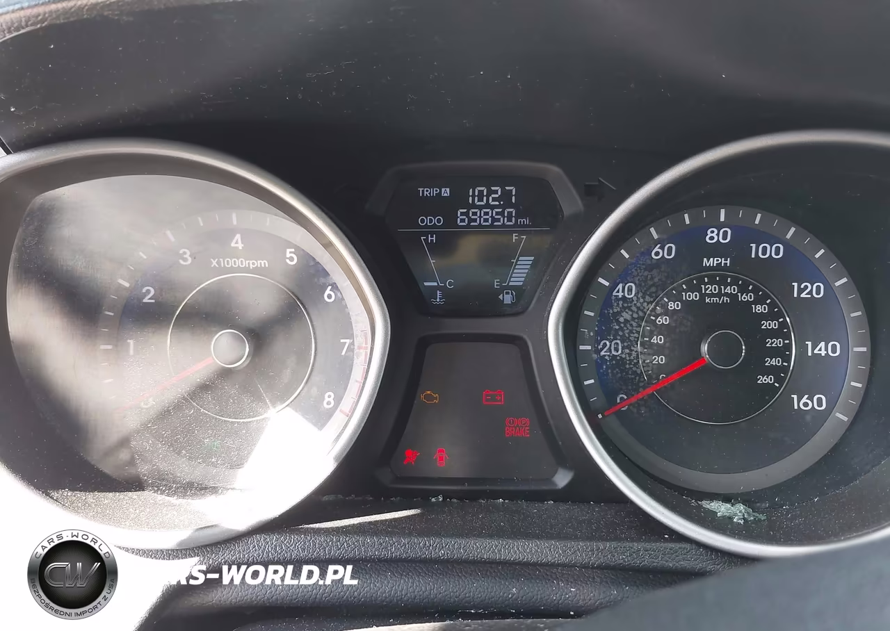 2013 Hyundai Elantra Gs VIN:KMHDH6AE6DU018391 - 7