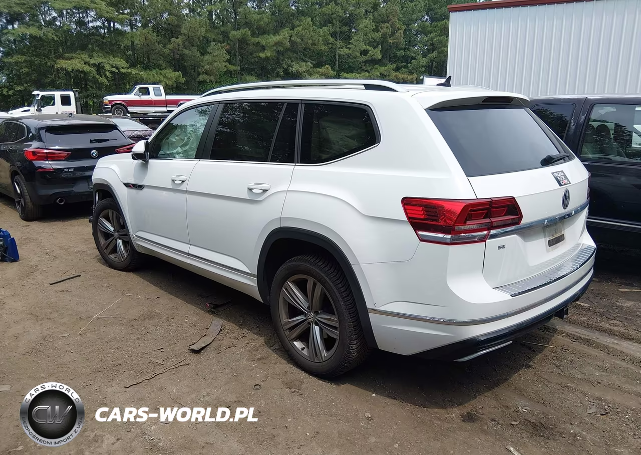 2019 Volkswagen Atlas Se VIN:1V2XR2CA0KC619167 - 3