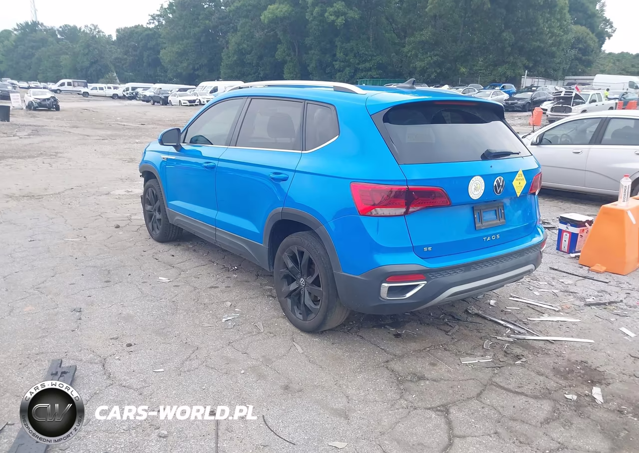2022 Volkswagen Taos 1.5T Se VIN:3VVSX7B24NM026585 - 3