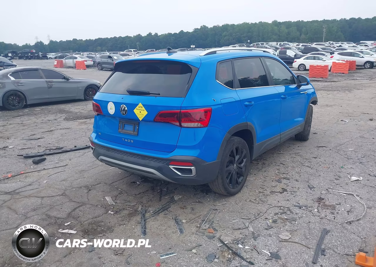 2022 Volkswagen Taos 1.5T Se VIN:3VVSX7B24NM026585 - 4