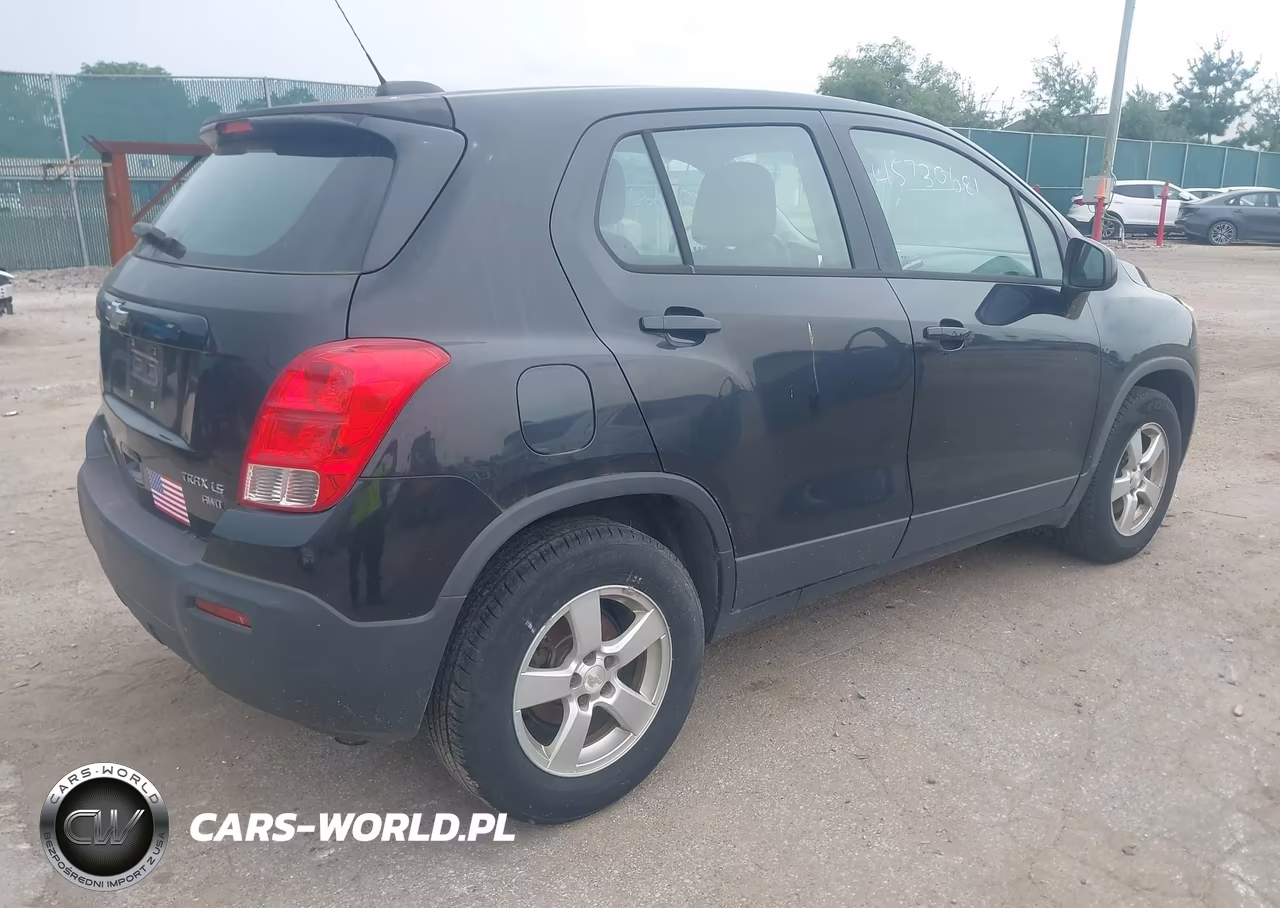 2015 Chevrolet Trax Ls VIN:KL7CJPSB9FB072729 - 4