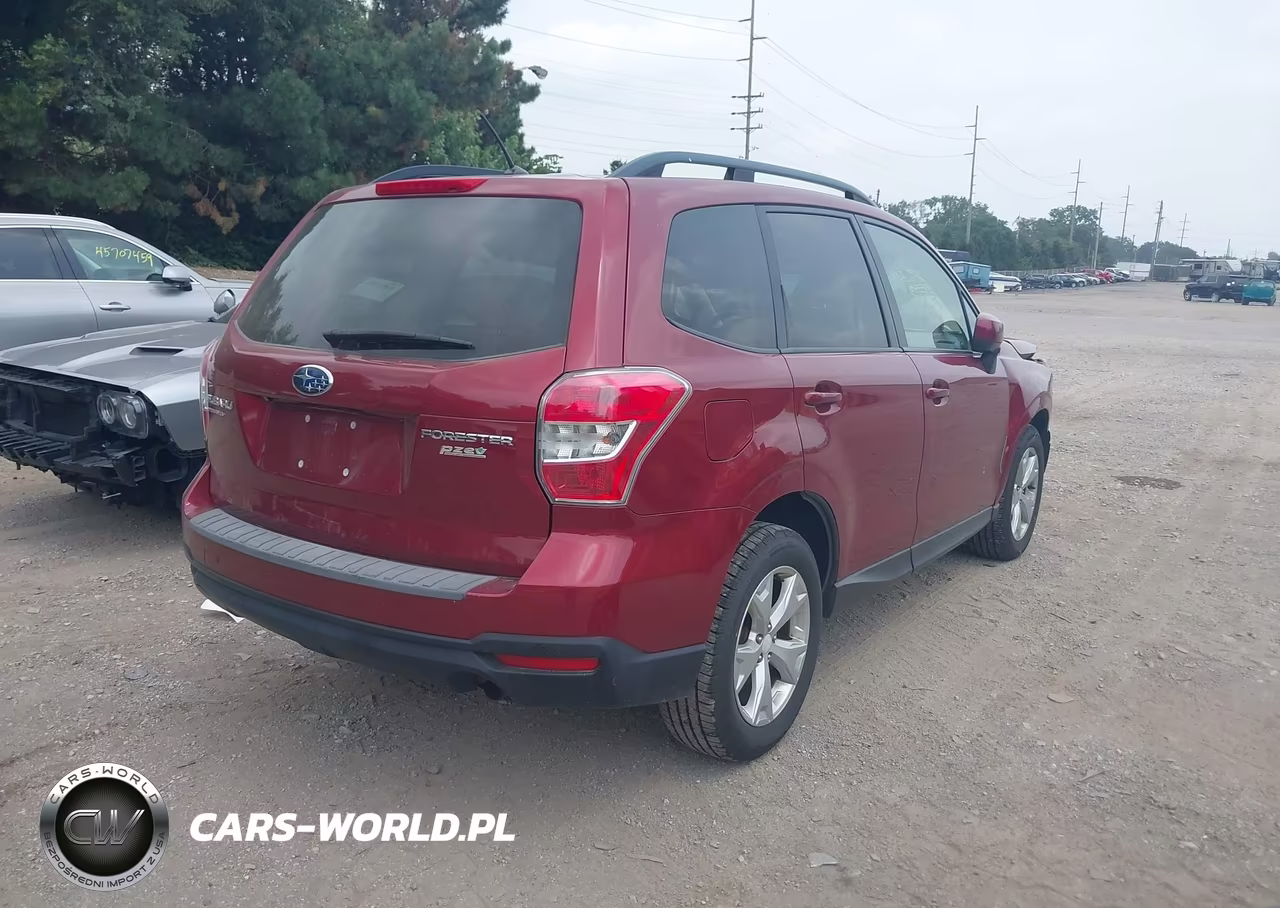 2015 Subaru Forester 2.5I Premium VIN:JF2SJADCXFH556750 - 4