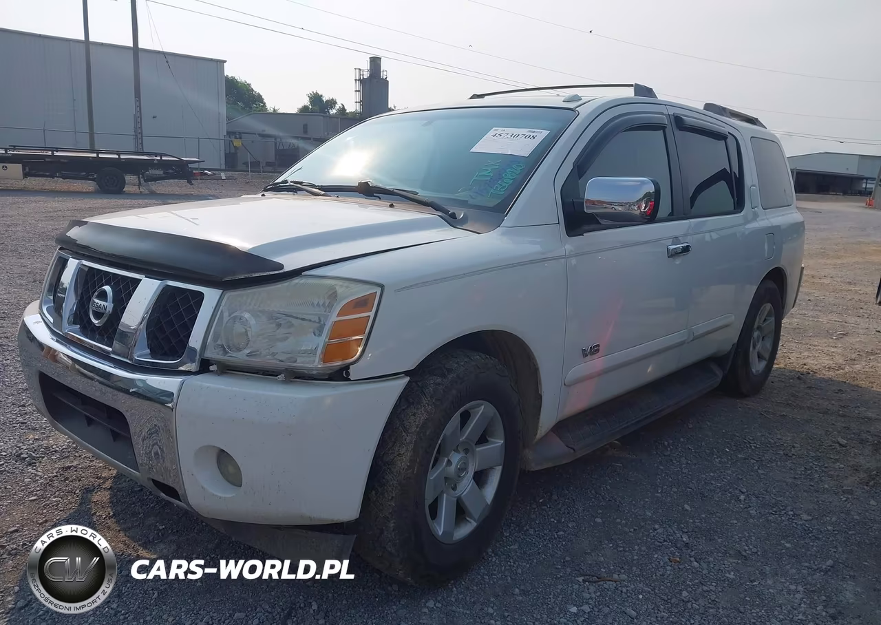2006 Nissan Armada Le VIN:5N1AA08A46N736820 - 2