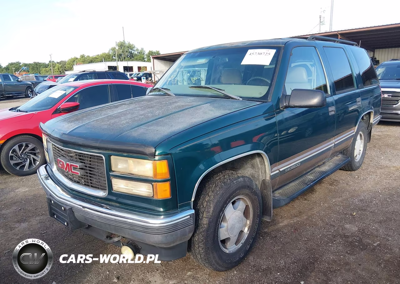 1997 GMC Yukon Slt Cmi VIN:1GKEK13R7VJ758603 - 2