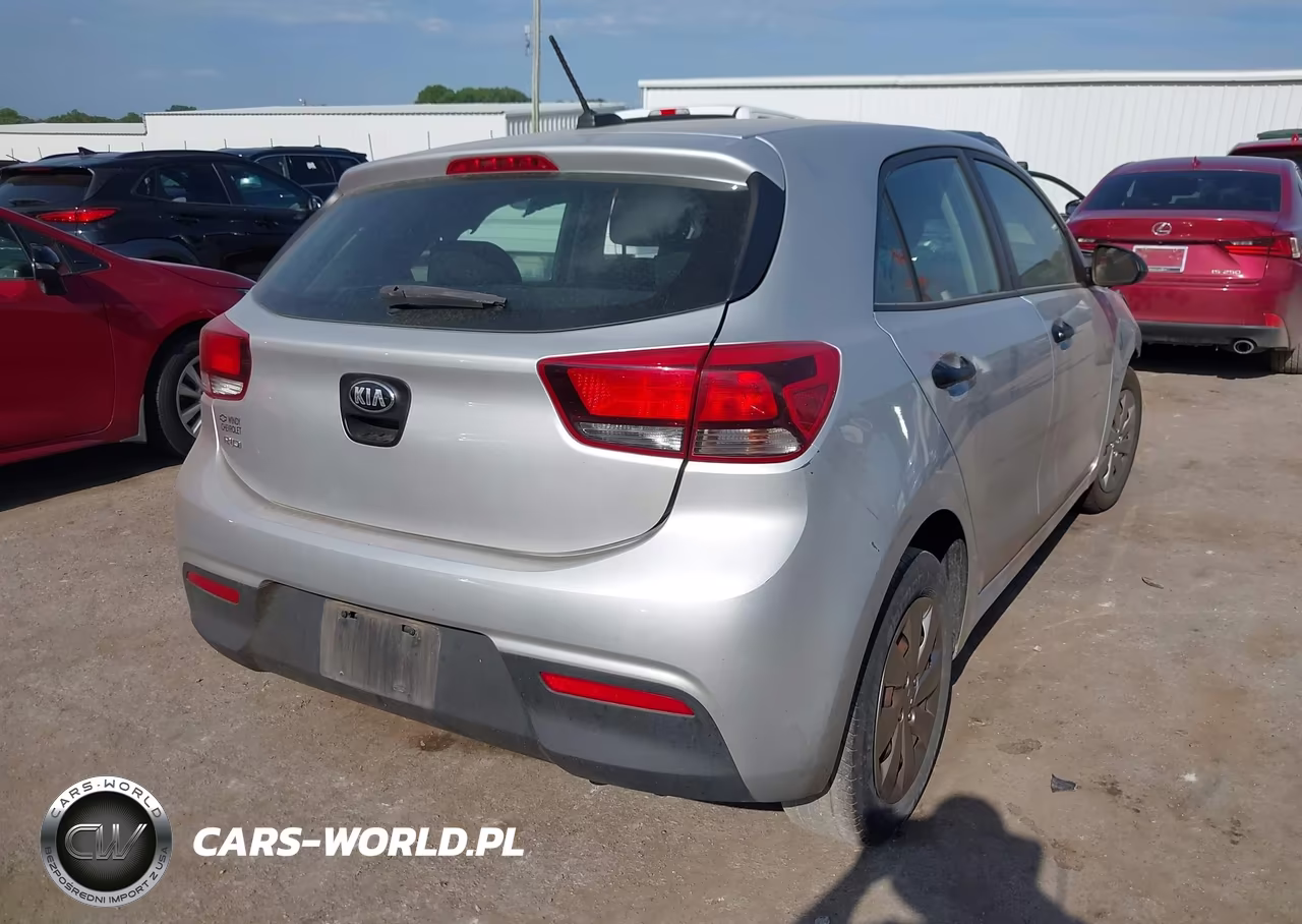 2018 Kia Rio Lx VIN:3KPA25ABXJE094277 - 4