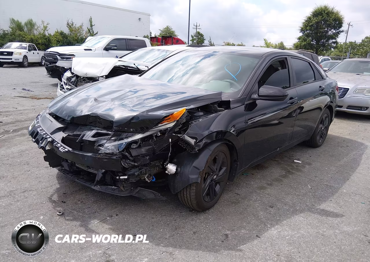 2022 Hyundai Elantra Sel VIN:5NPLS4AG5NH058772 - 2