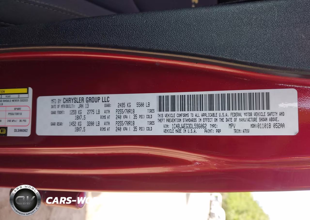 2013 Jeep Wrangler Unlimited Sahara VIN:1C4BJWEG3DL596062 - 9